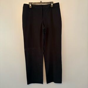 Liz Claiborne Pinstripe Black Pants
